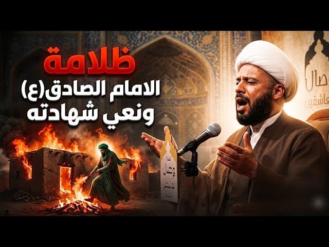  ظلامة الإمام الصادق (عليه السلام) ويليه نعي شهادته