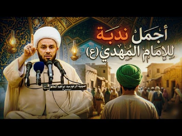 اجمل ندبة للامام المهدي (عجل الله فرجه) يا غائبا عني نفيت رقاديا