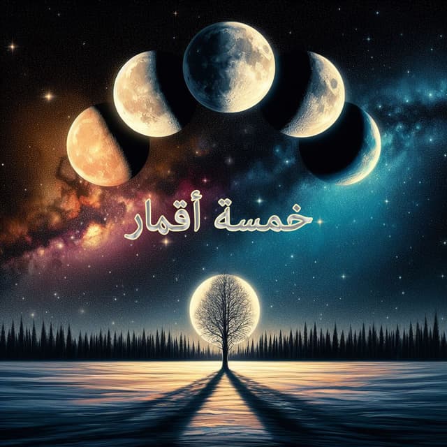 إصدار خمسة أقمار