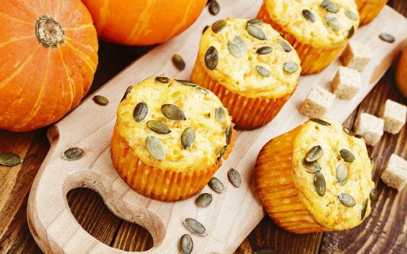 كب كيك اليقطين: طعم الخريف في كل قضمة