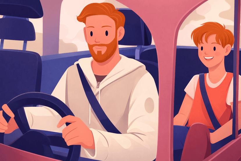 السيارة غرفة استشارة للمراهقين