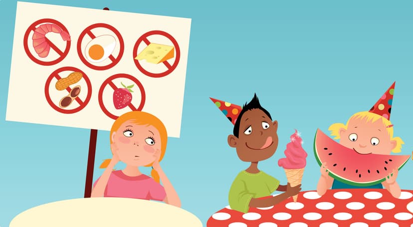 الحساسية الغذائية لدى الأطفال الحساسية الغذائية لدى الأطفال